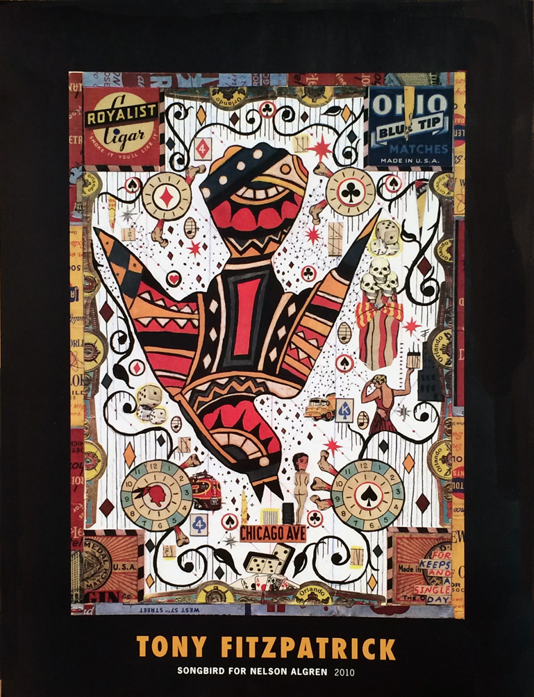 Tony Fitzpatrick – Song Bird – La Luz de Jesus Gallery