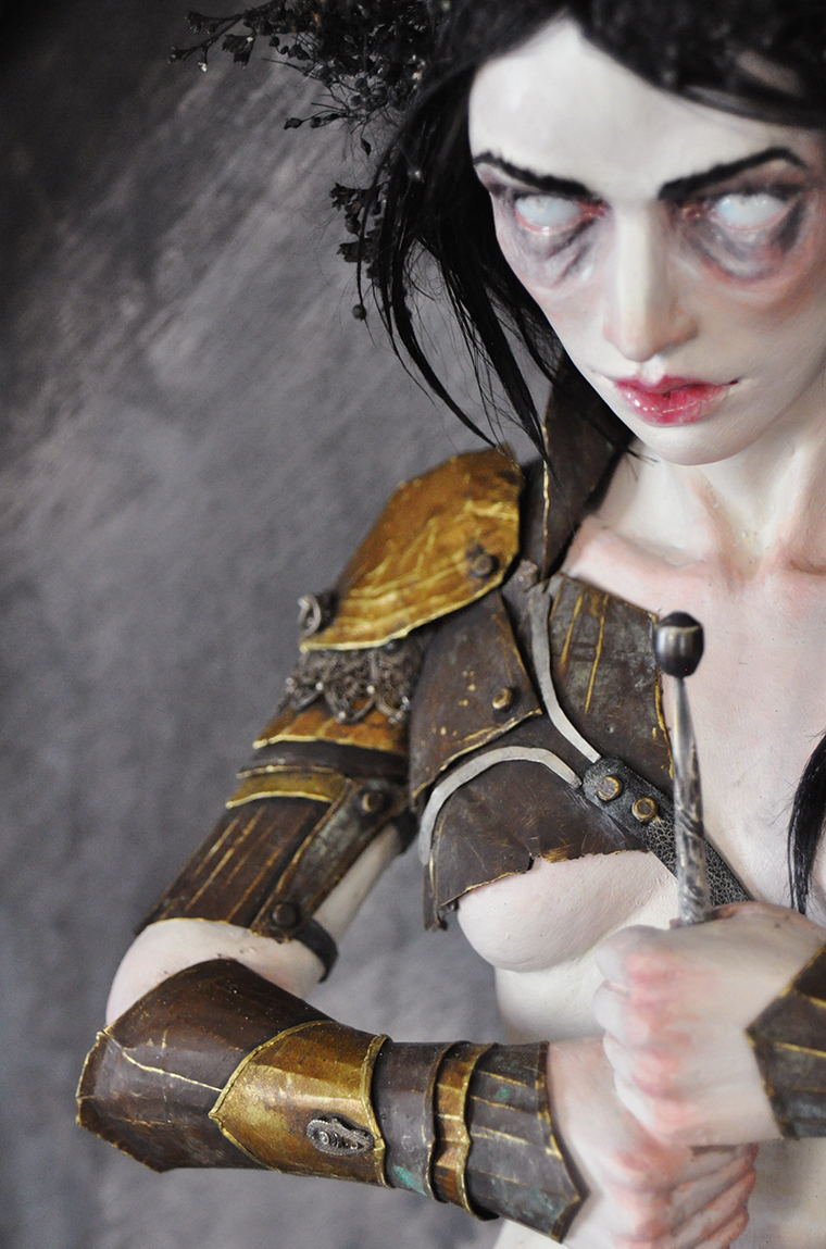 Jessica Dalva - Onslaught, or Left to Drastic Measures (detail) .