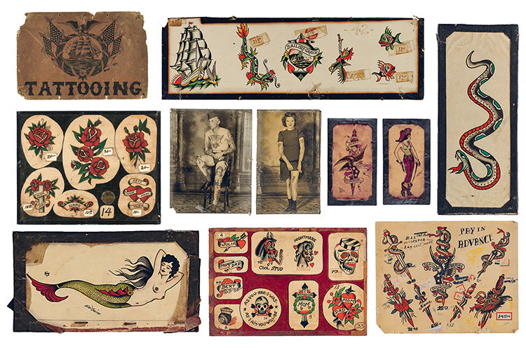 Tex Rowe, 1930's - 1960's  Traditional tattoo flash art, Traditional  tattoo flash, Vintage tattoo design