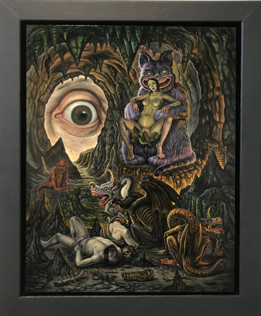 Christopher Ulrich- The Birth of the Dragon, 2018 – La Luz de Jesus Gallery